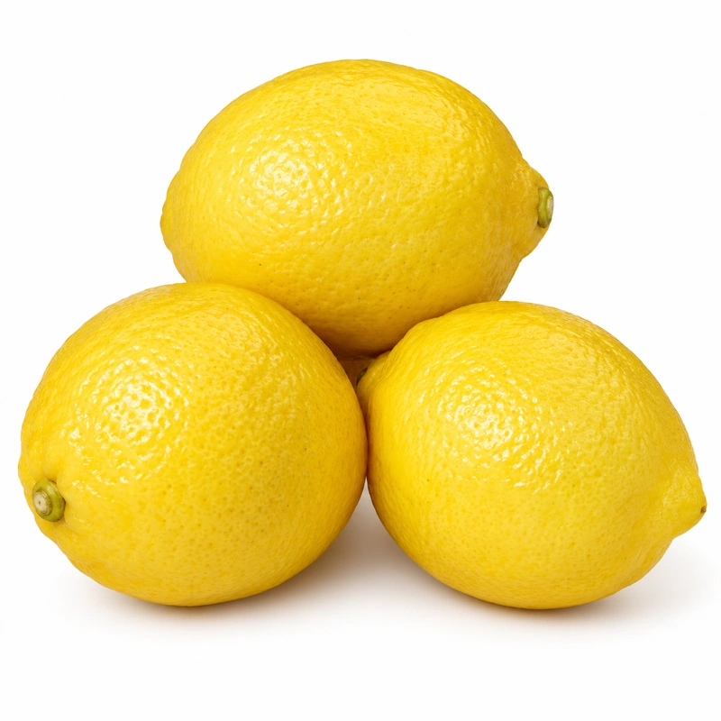 Lab-as nga Dilaw nga Lemon Gipili sa Kamot nga Lemon