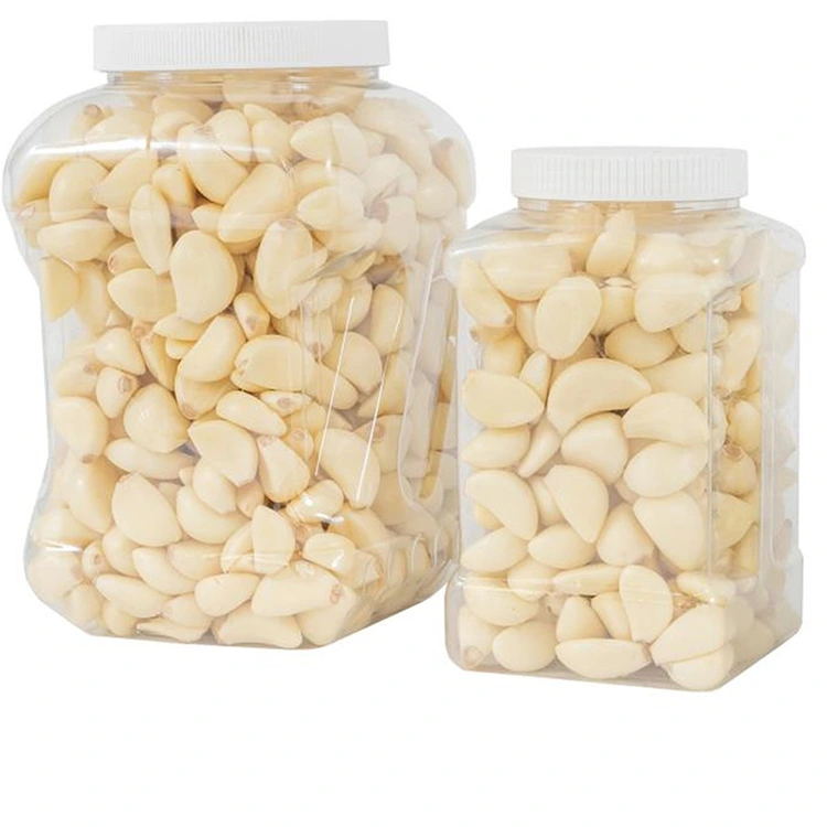 Gi-frozen nga Vacuum-Packed nga gipanitan nga ahos nga mga clove